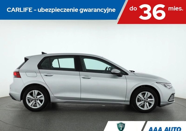 Volkswagen Golf cena 78000 przebieg: 72556, rok produkcji 2021 z Tyczyn małe 254